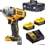   DeWalt DCF892P2T-QW akkus 18v XR ütvecsavarozó koffer 2x5ah akku + töltő