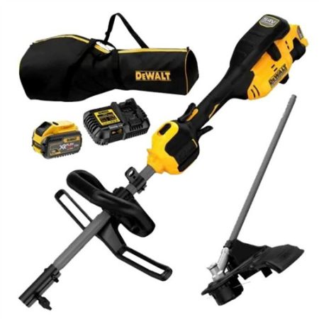 DeWalt DCMAS5713X1-QW Multifunkciós kertigép hajtómű, 54 V 1x 9Ah akksi és töltő + ajándék 9Ah akkumulátor-(részletek a leírásban)