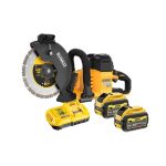   Dewalt DCS691X2-QW Akkus, 54V univerzális vágó, 1xtöltő, 2xakku (9.0Ah), tárcsa