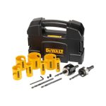 DeWalt Körkivágó készlet vízszerelő – 11 DB-OS 